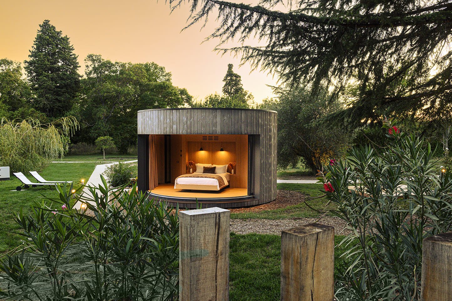 Chateau de Massillan Suite private terrace