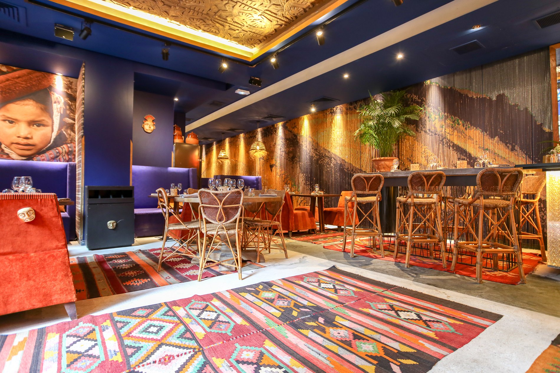 Restaurant Inka - Hotel 1K Paris - Villa Beaumarchais Paris - Le Marais