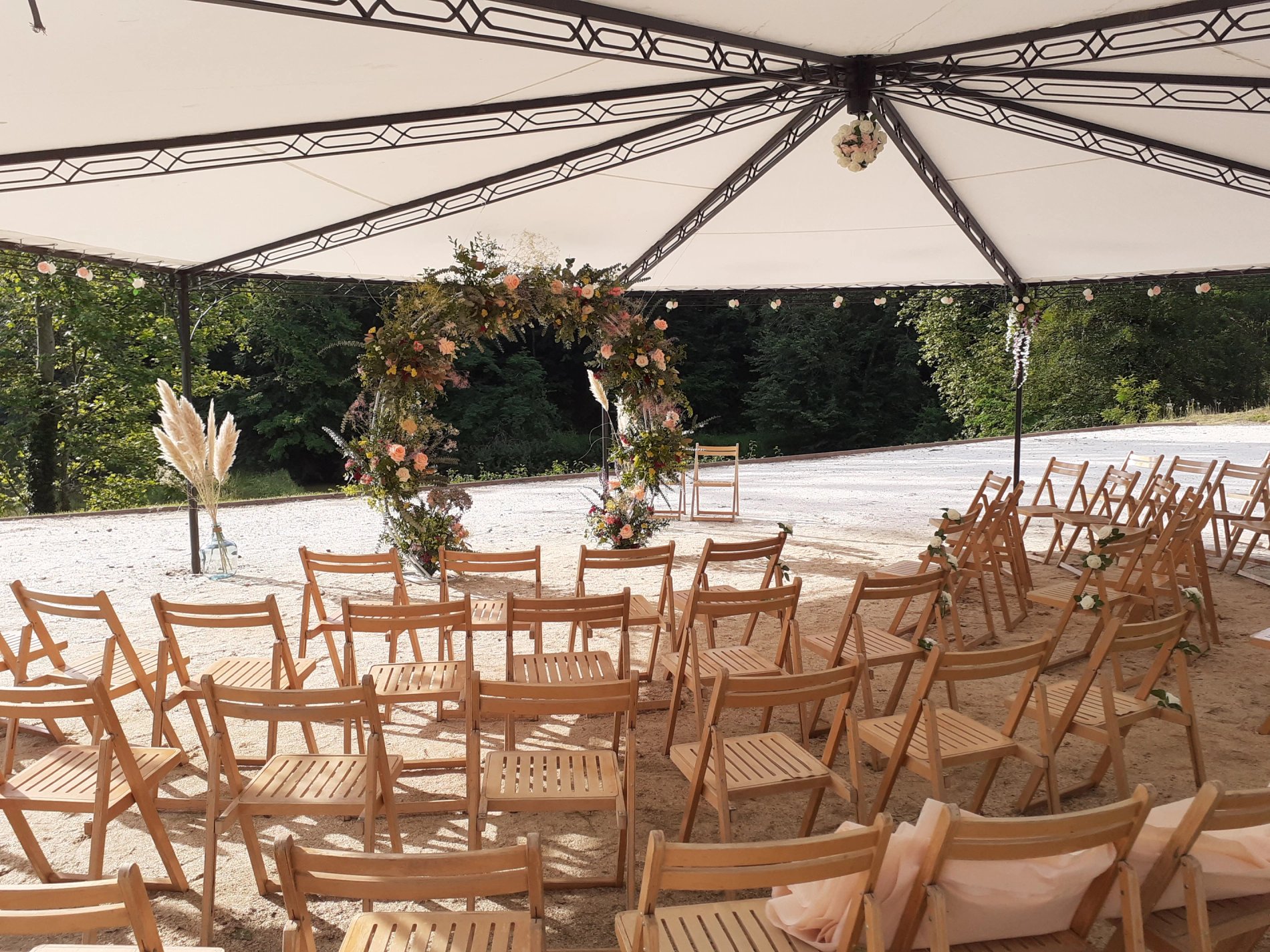 Wedding ceremony - pergola