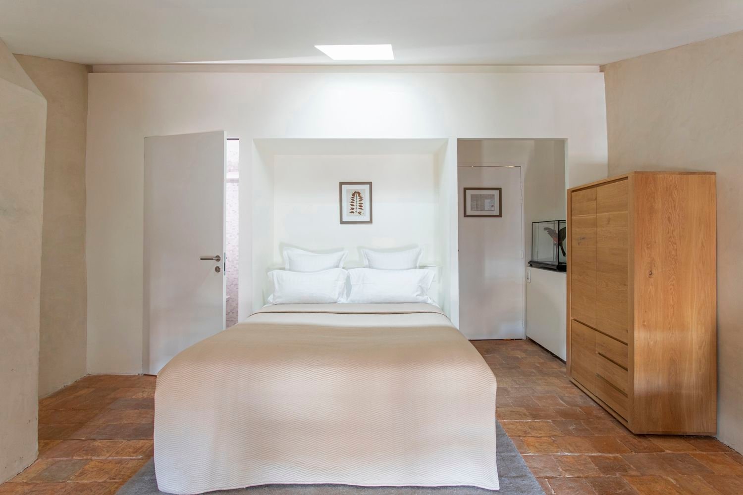 Hôtel de la Villeon | Chambre Confort | Vue