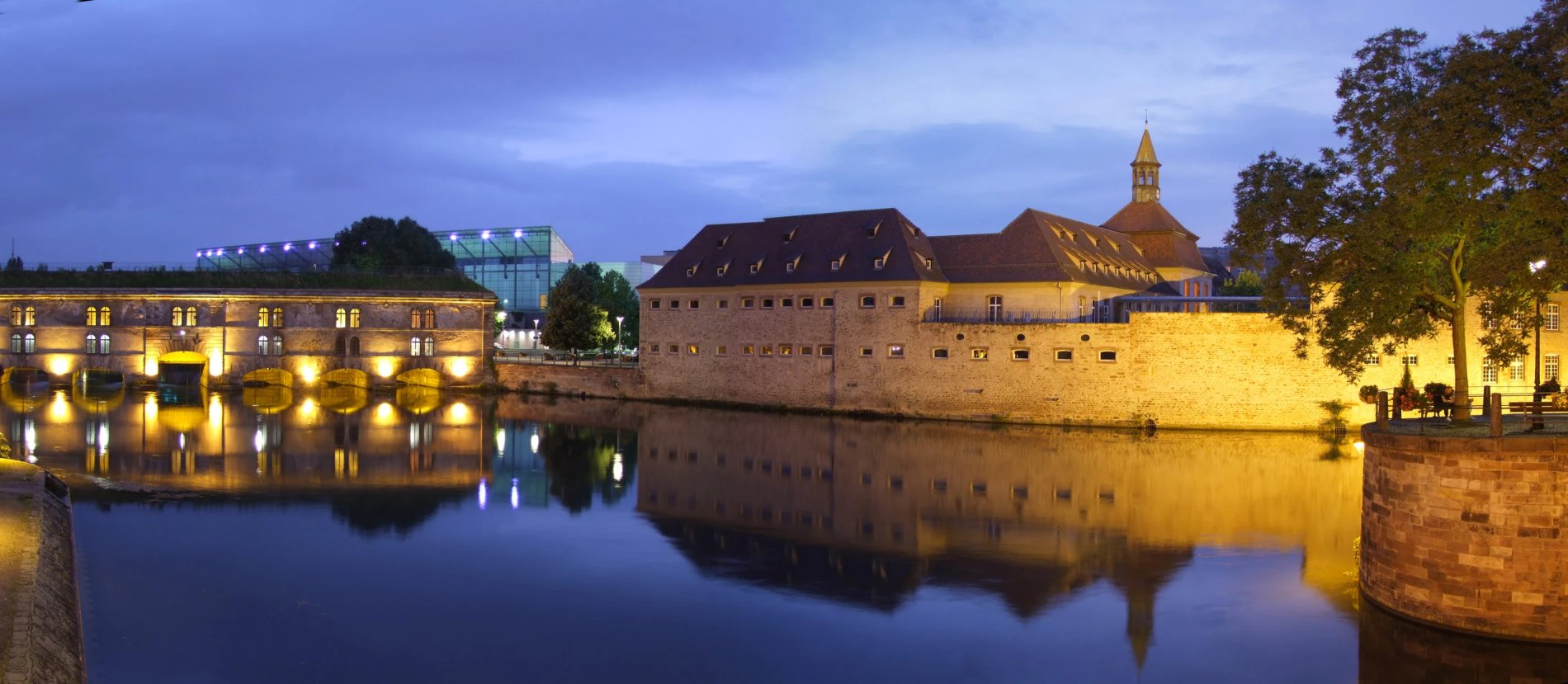 Weekend in a hotel restaurant near Strasbourg