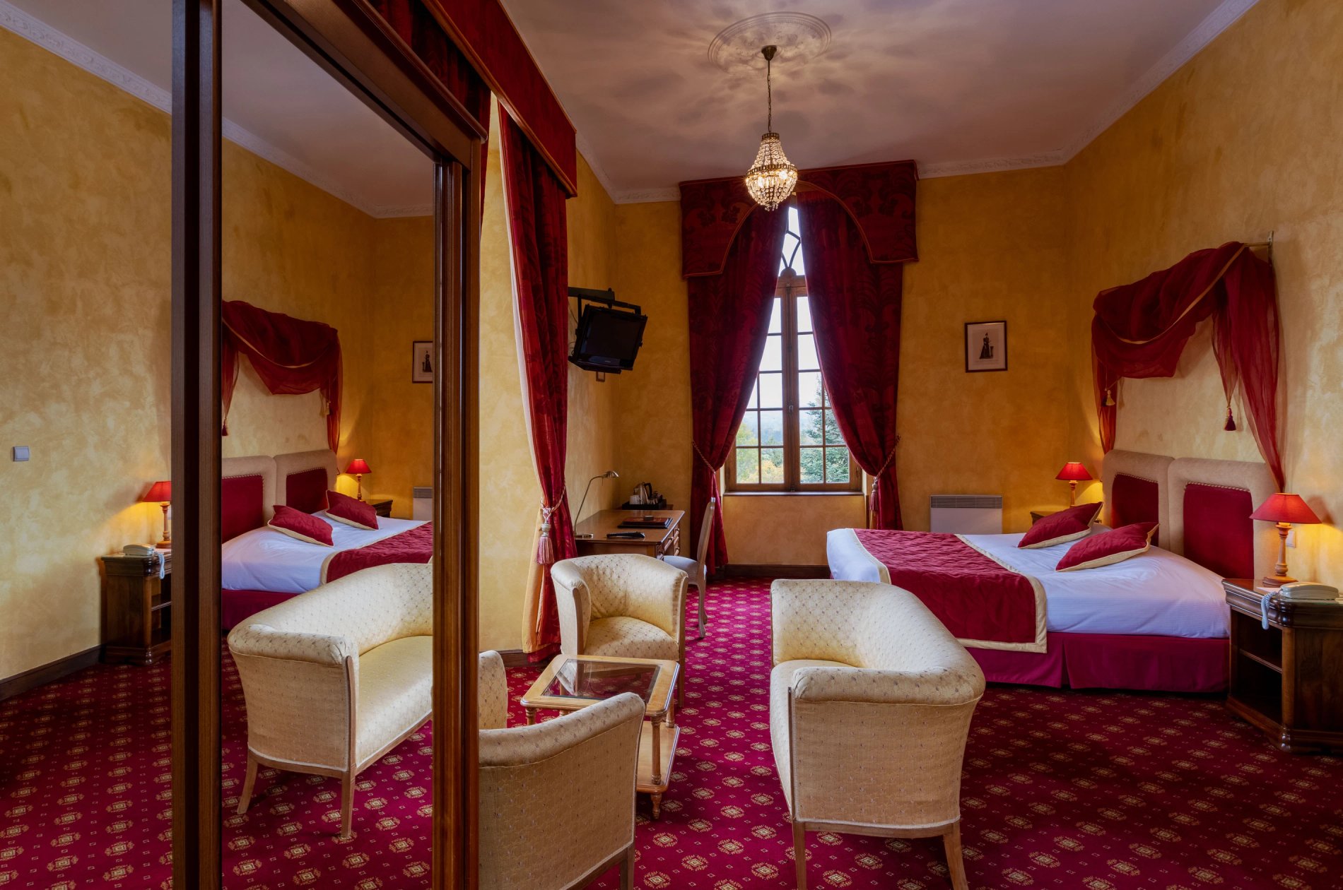 Chambre Guillaume Duprat - Chateau de Maulmont