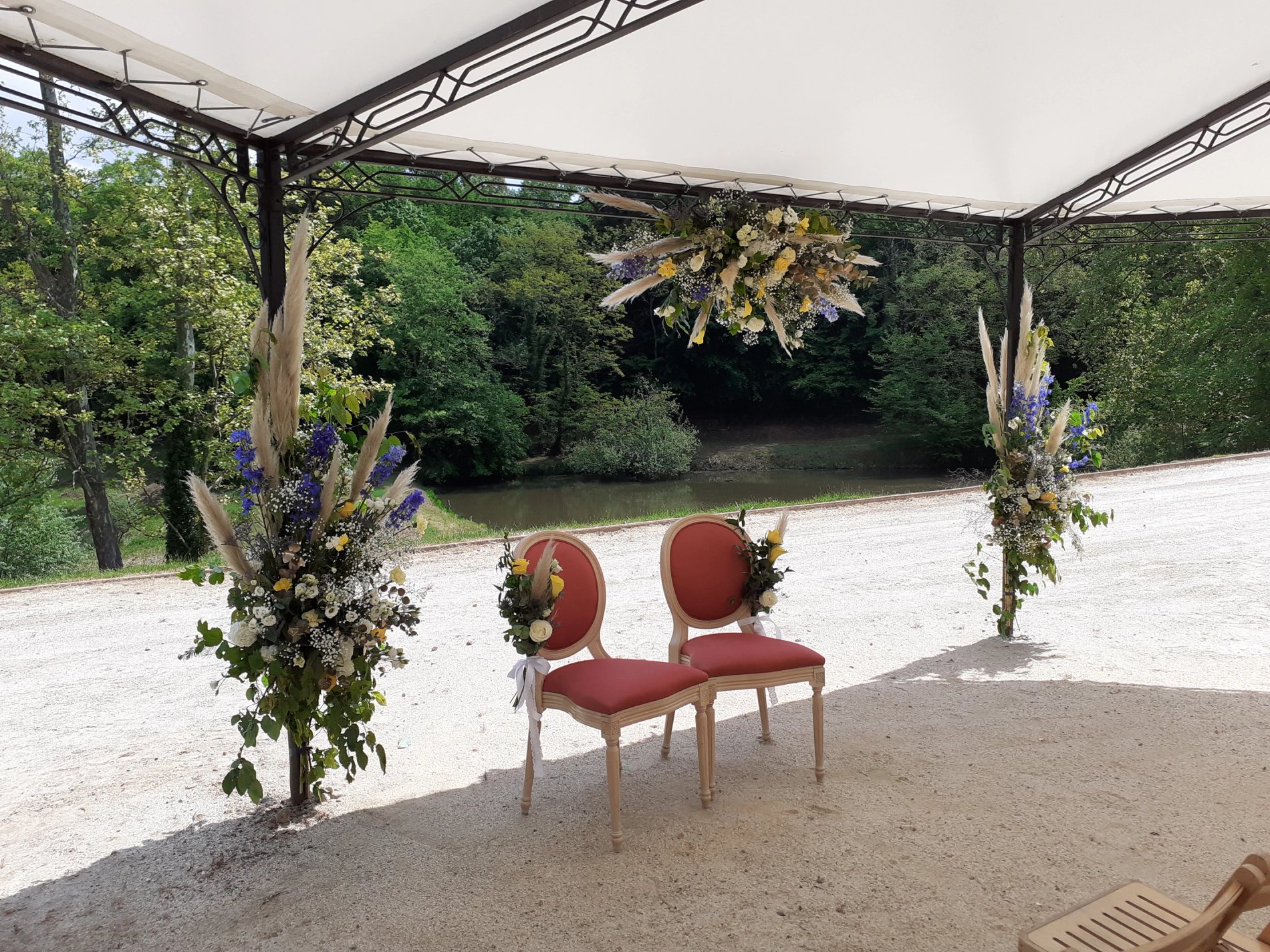 Wedding ceremony - pergola