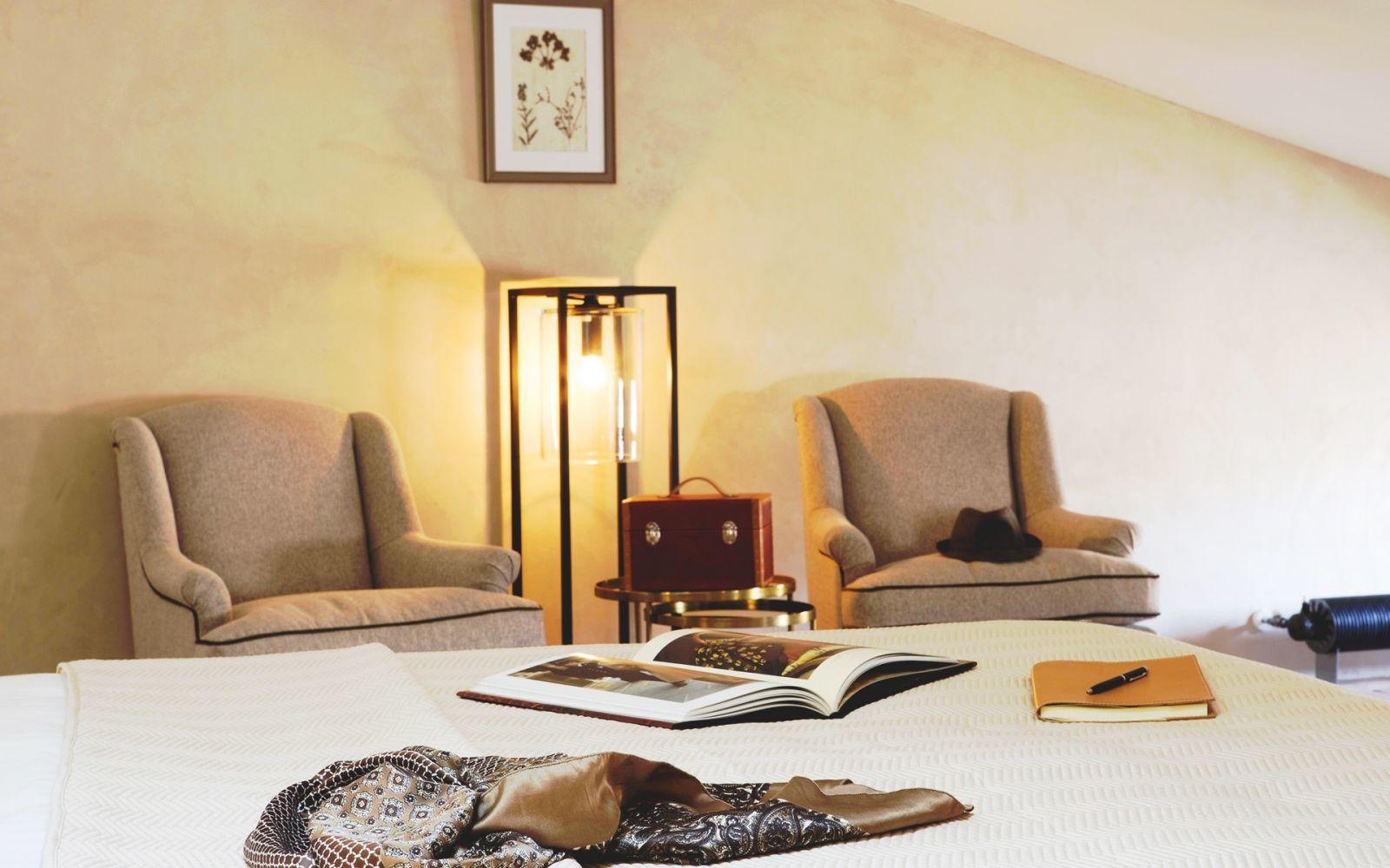 Hôtel de la Villeon | Cachette sous les toits | Fauteuils