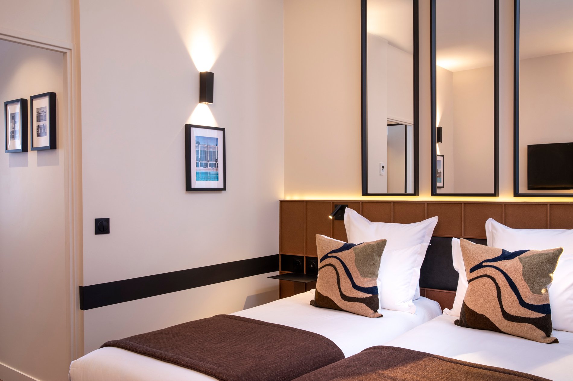 Hôtel du Port Nogent chambre business famille twin