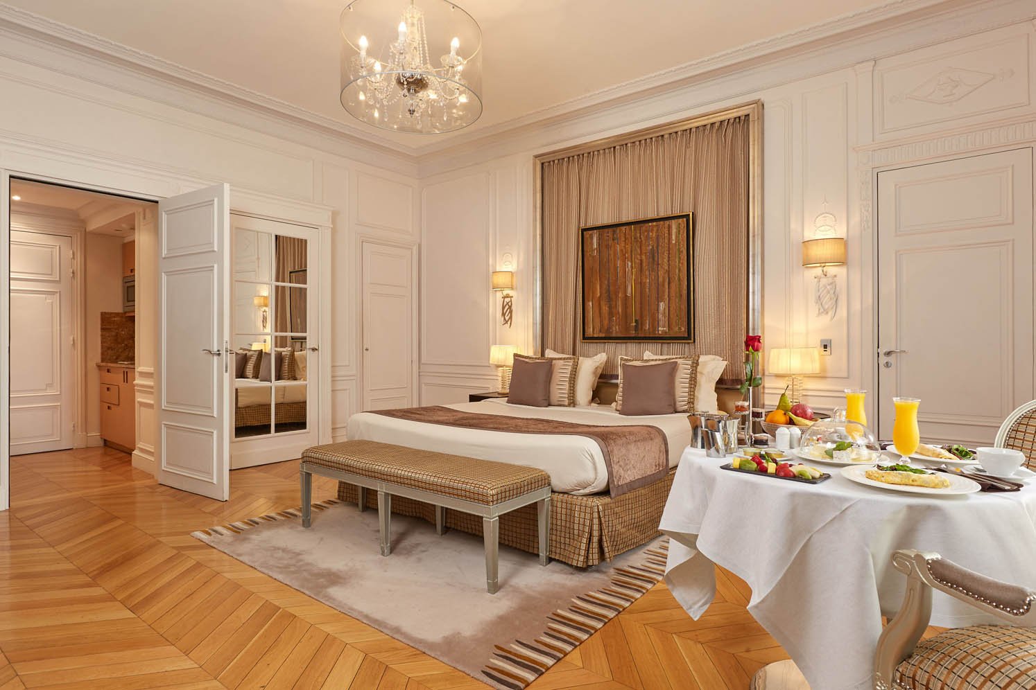 Majestic Appartements | Appartements luxe Paris 16 - Chambre