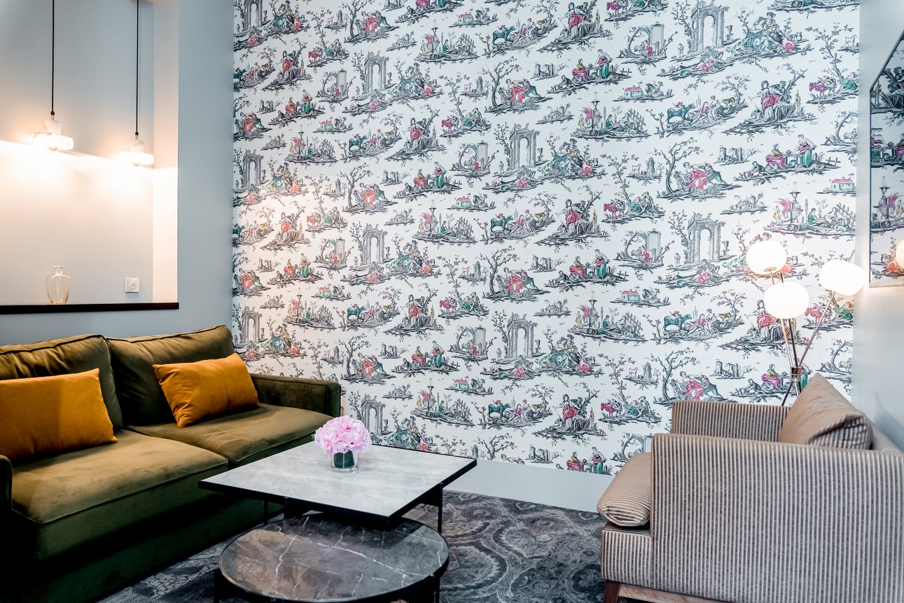 Normandy Hôtel Le Chantier - Suite Afterworks - Salon