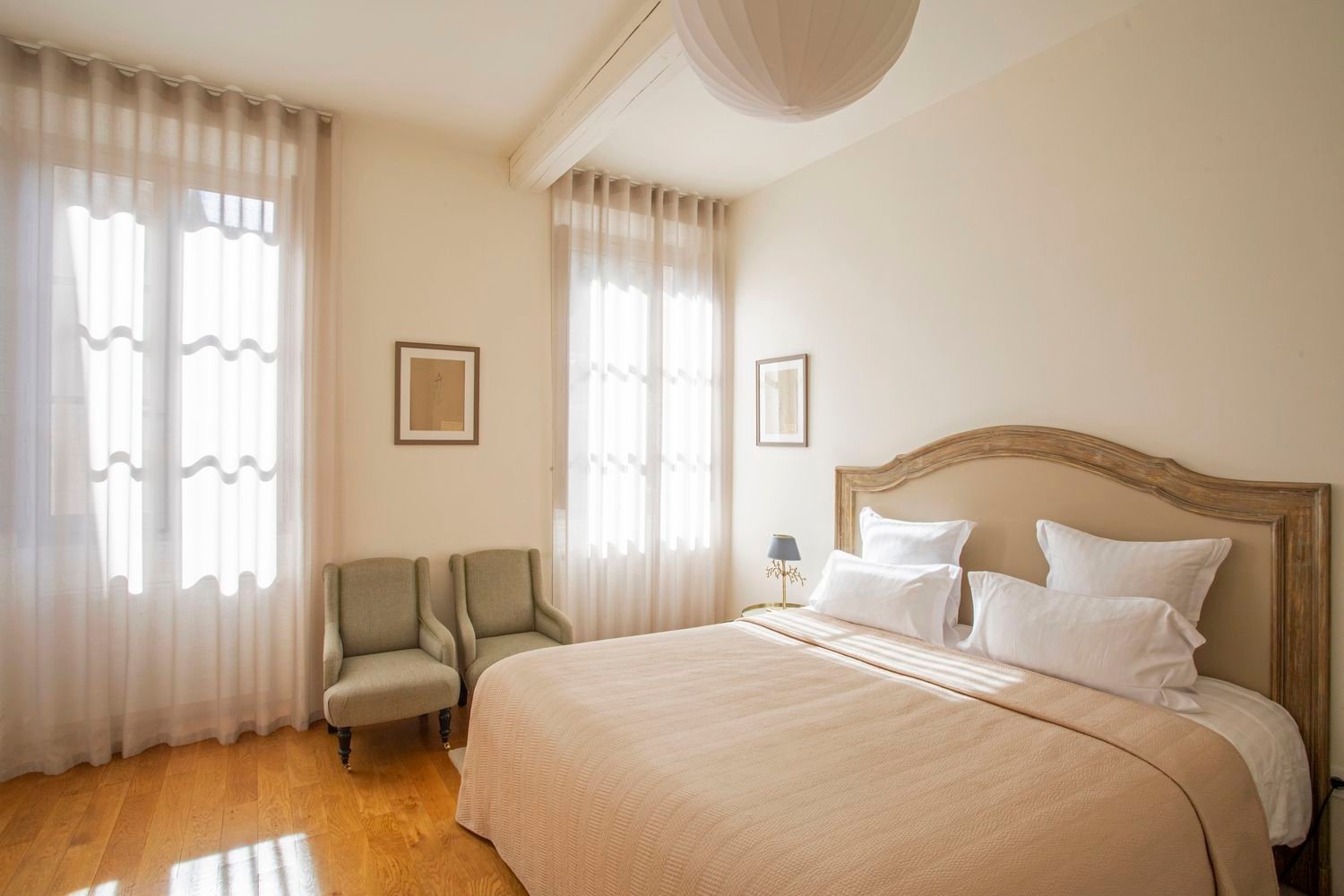 Hôtel de la Villeon | Chambre Confort | Vue