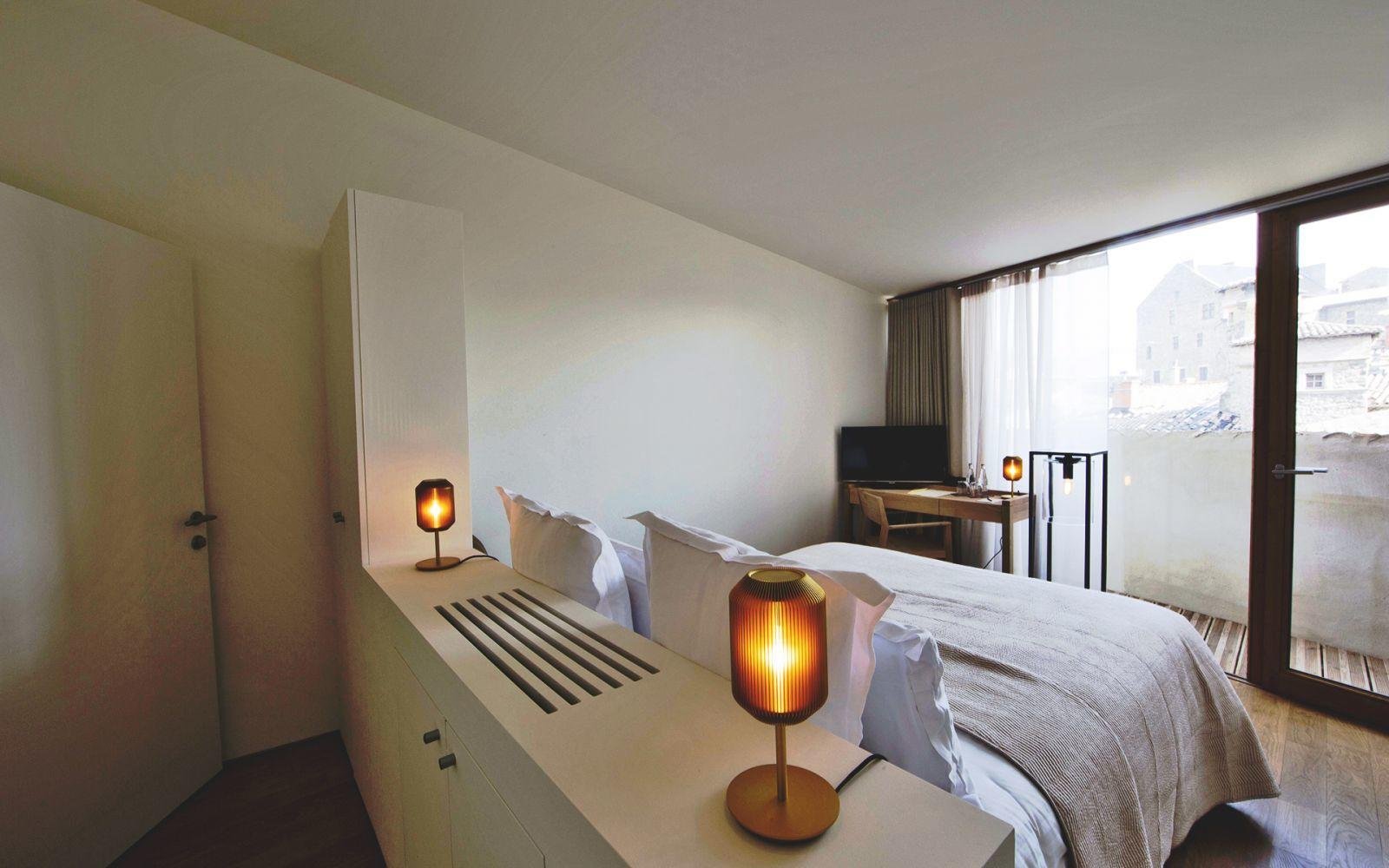 Hôtel de la Villeon | Chambre La Romantique | Vue