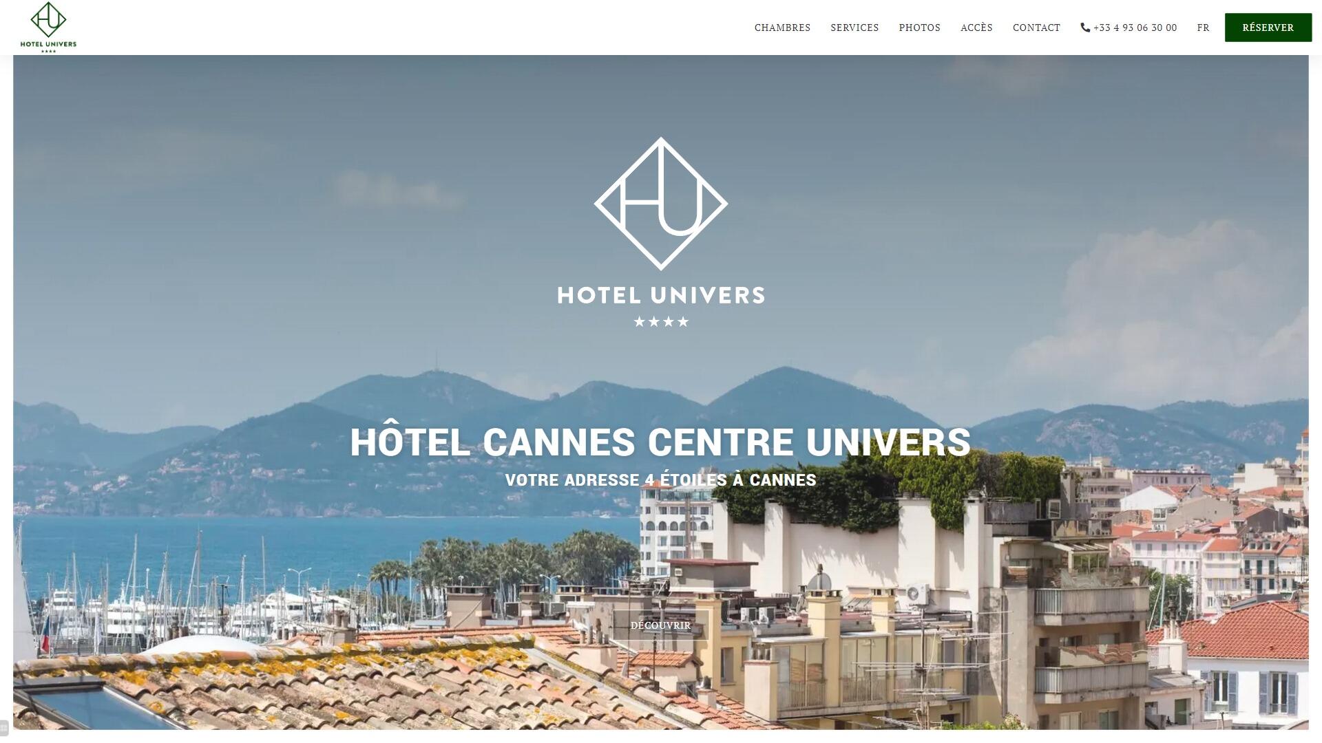Agence MMCréation | Portfolio Hotel Univers