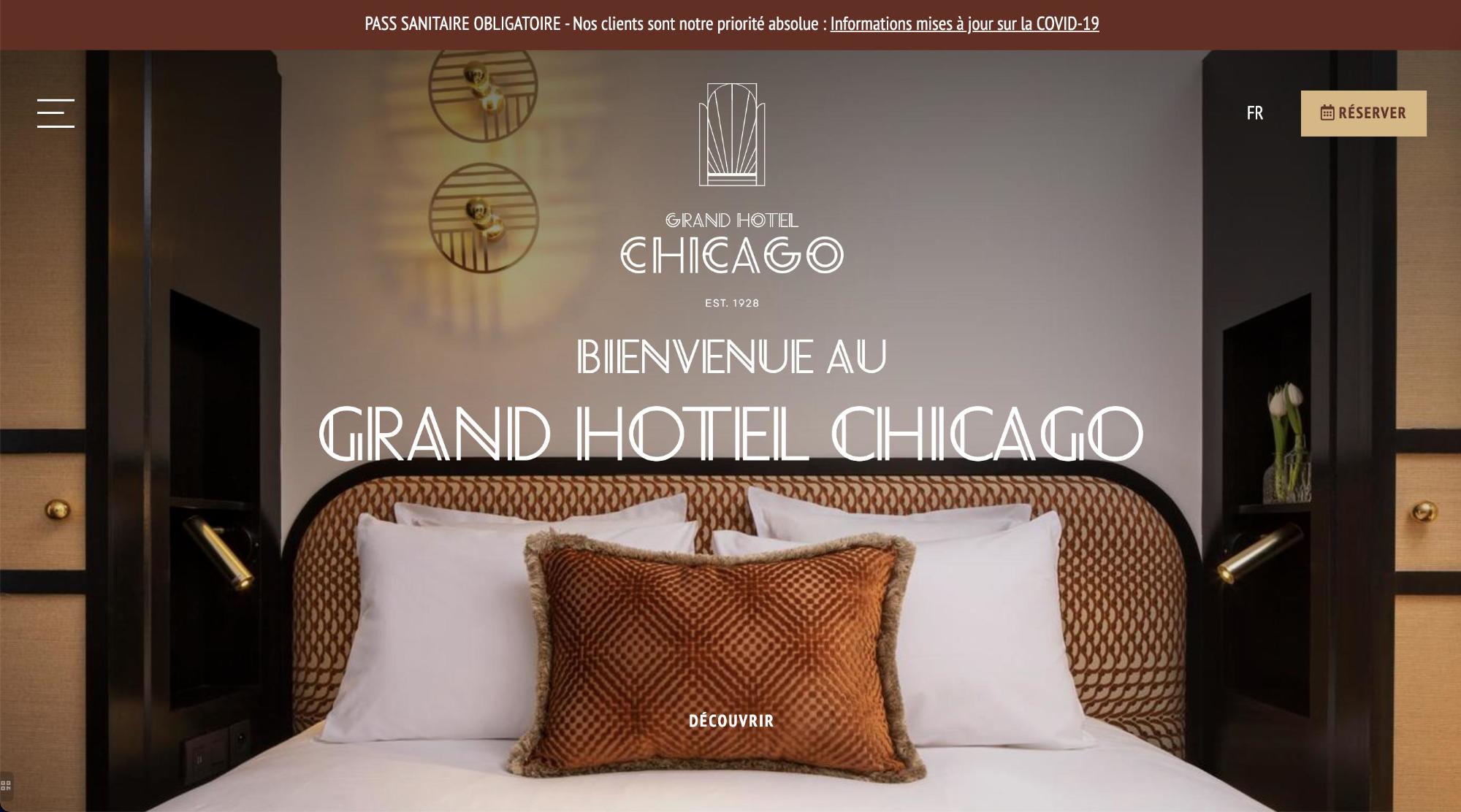 MMCréation Agency | Portfolio Grand Hôtel Chicago