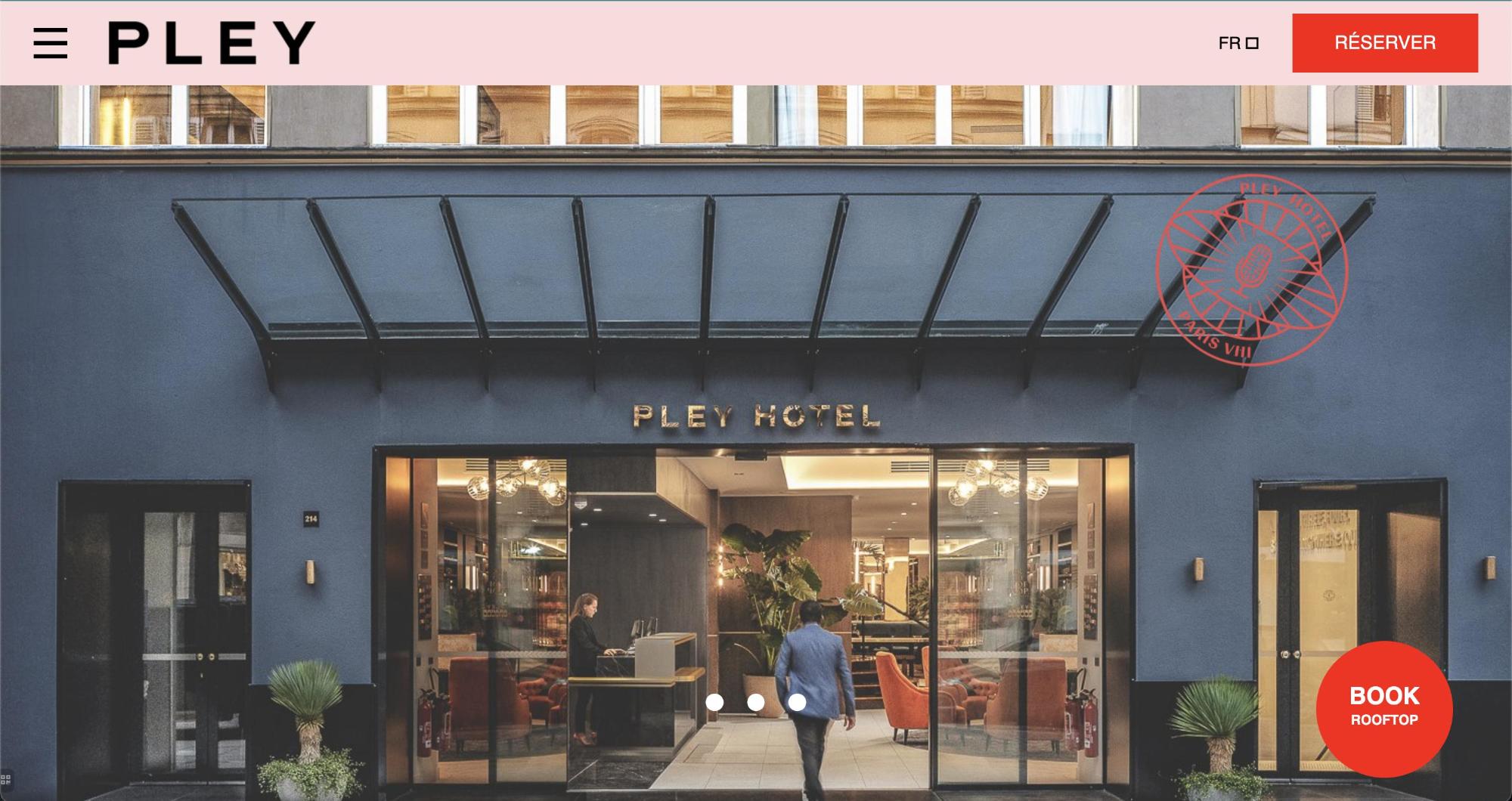 Agence MMCréation | Portfolio Pley Hotel