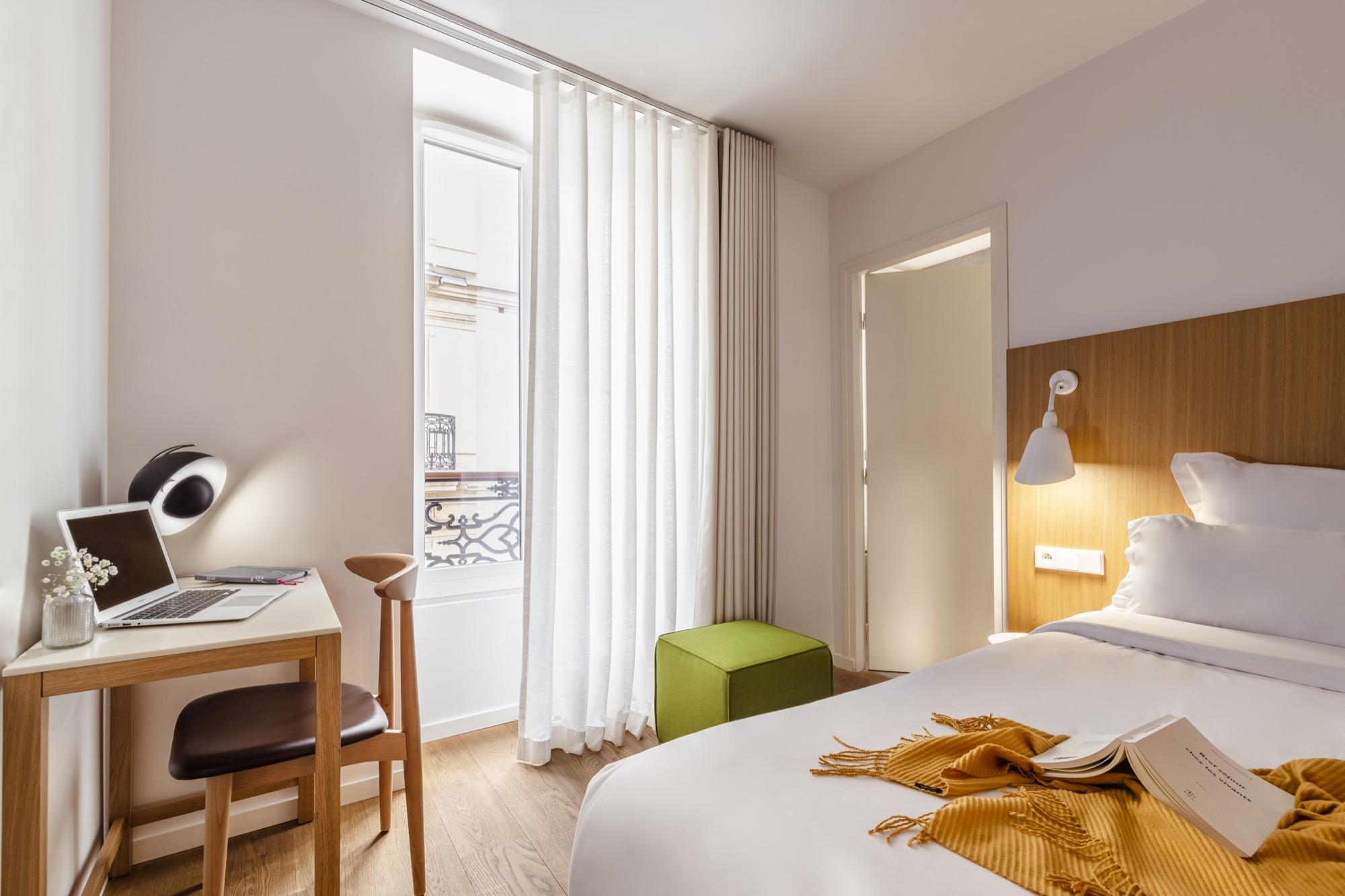 chambre classique 9 hotel Republique Paris