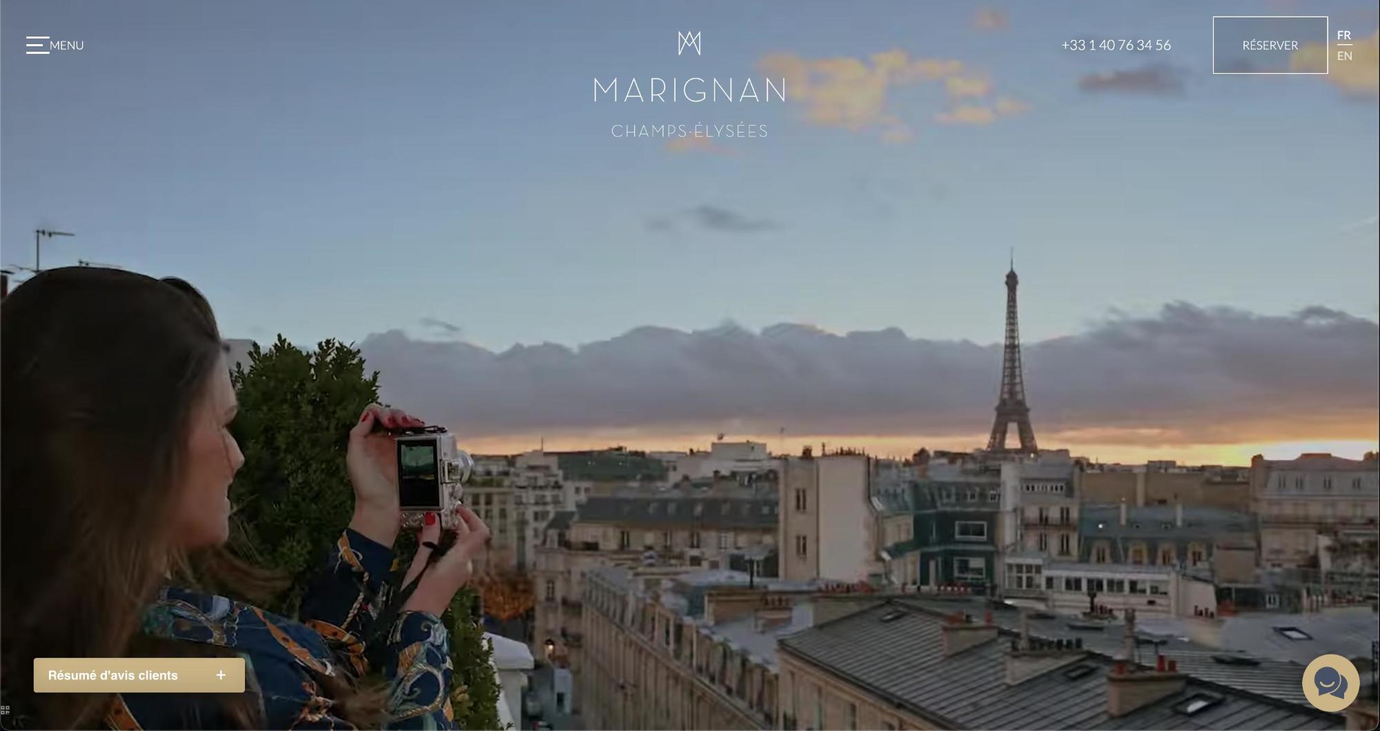 MMCréation Agency | Portfolio Hôtel Marignan