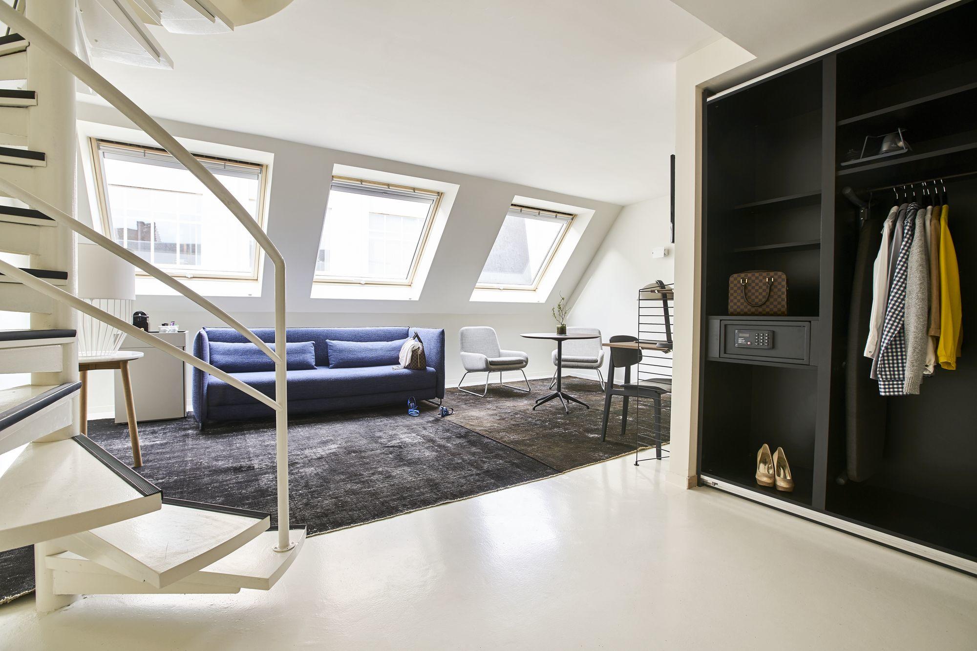 Duplex room design 9 Hotel Sablon Brussels