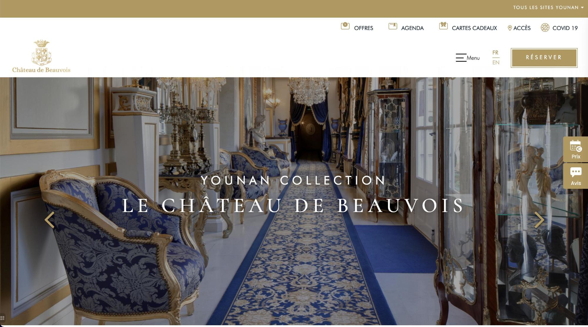 Agence MMCréation | Portfolio Le Château de Beauvois
