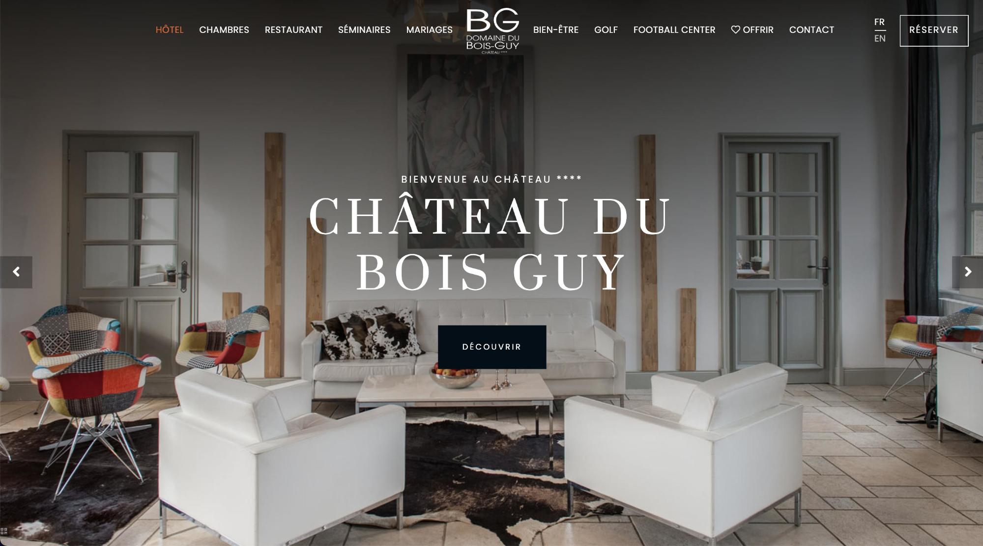 Agence MMCréation | Portfolio Château du Bois Guy