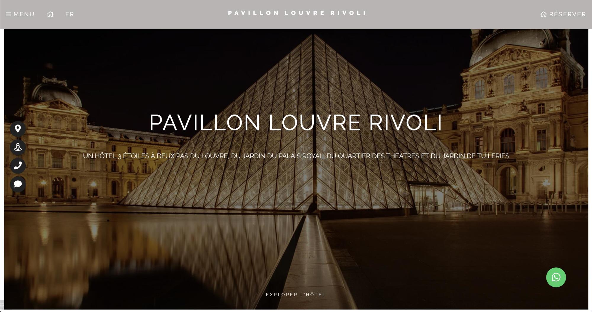 Agence MMCréation | Portfolio Pavillon Louvre Rivoli