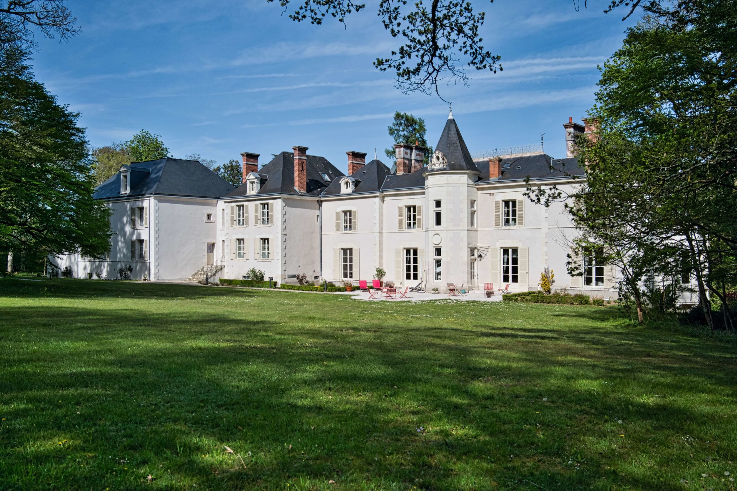 Chateau de la Rozelle in Cellettes, France