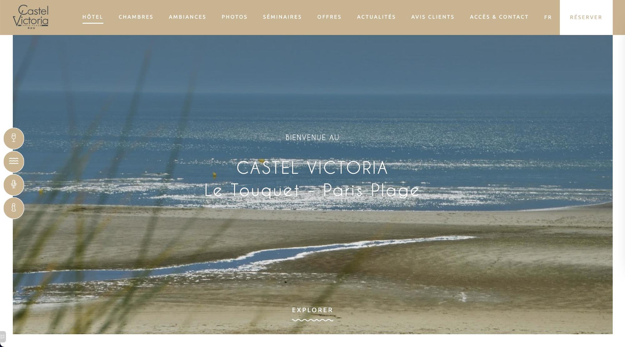 Agence MMCréation | Portfolio Castel Victoria