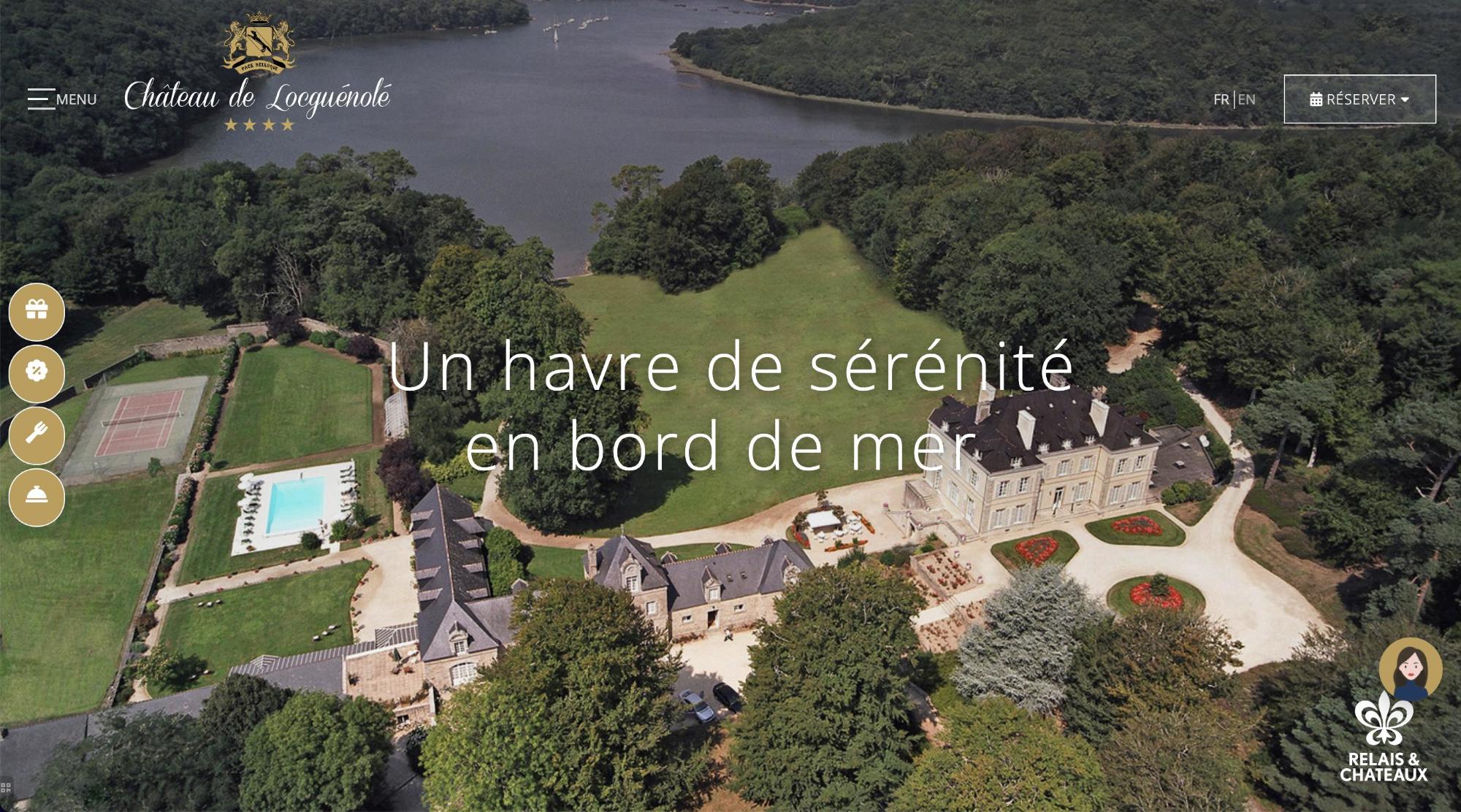 Agence MMCréation | Portfolio Château de Locguénolé