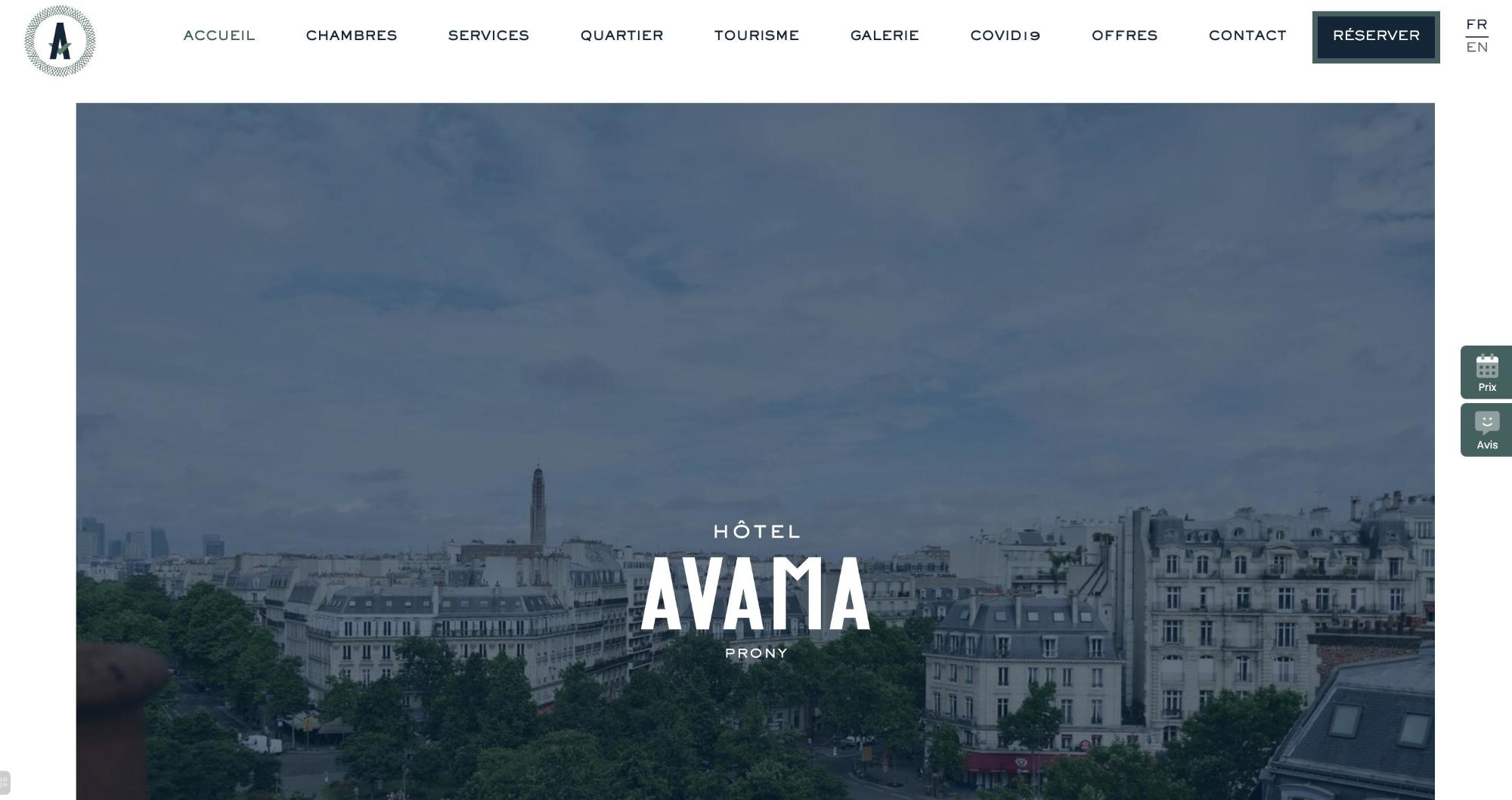 Agence MMCréation | Portfolio Hôtel Avama