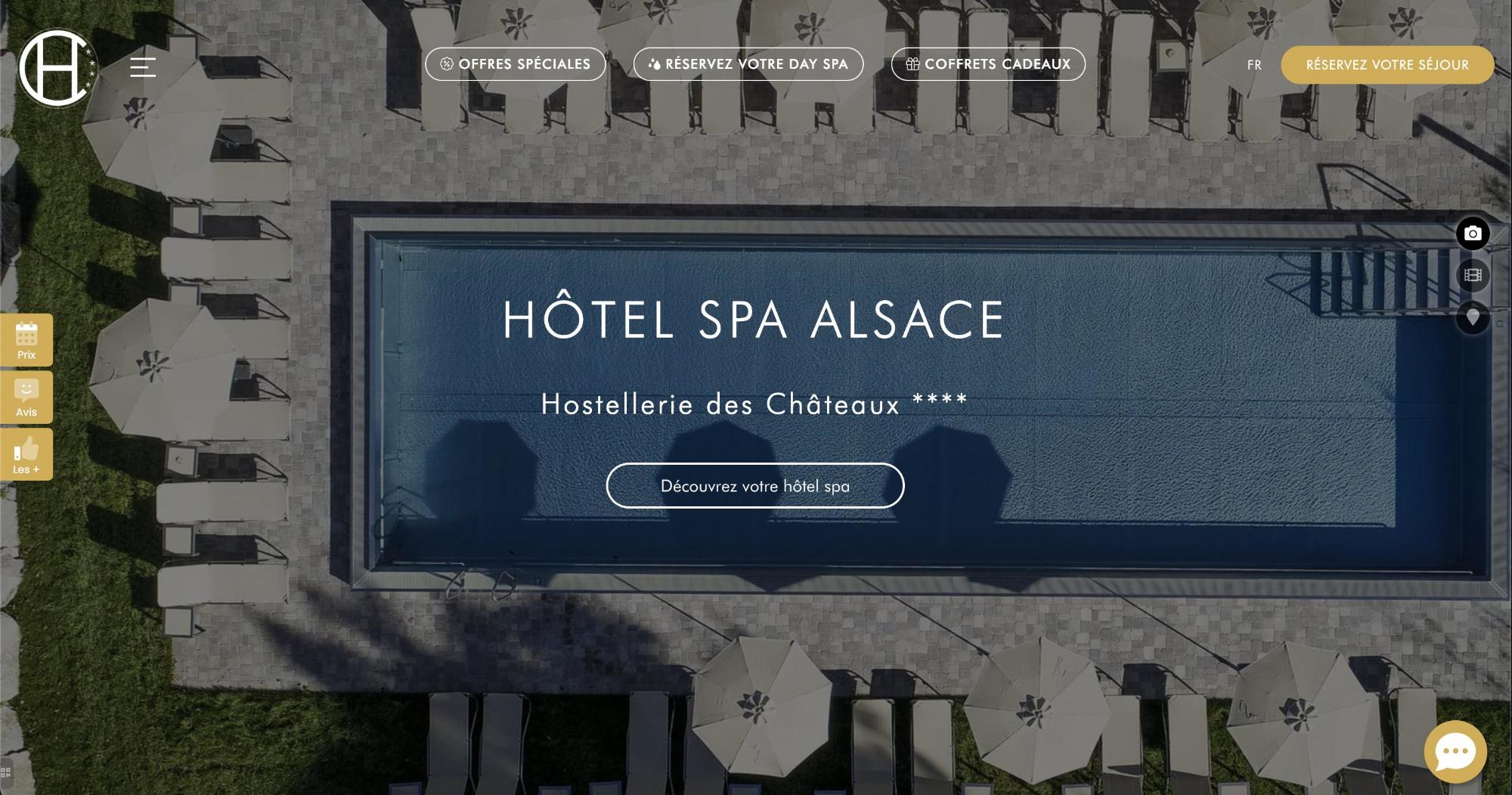 Agence MMCréation | Portfolio Hostellerie des Châteaux