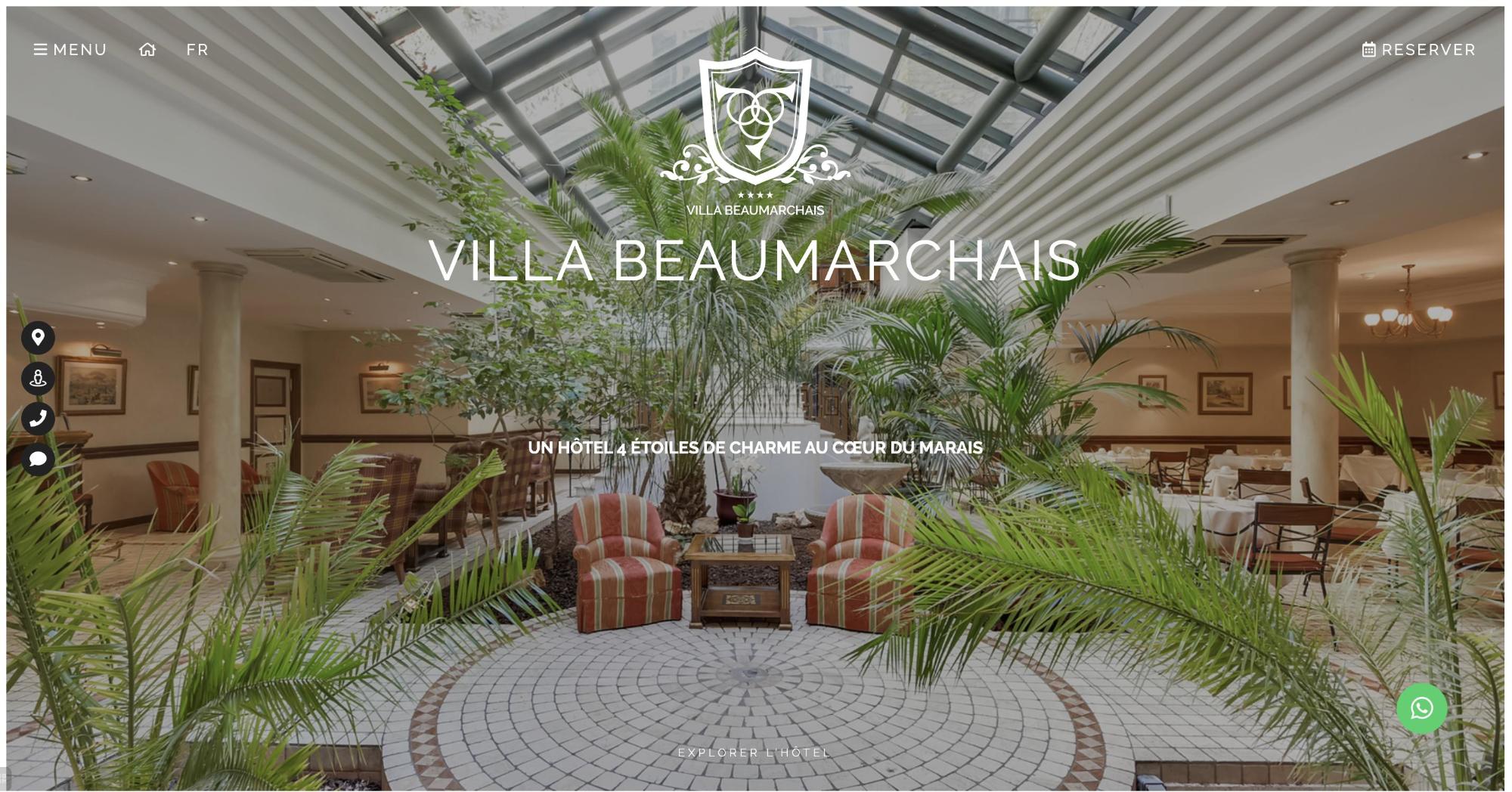 Agence MMCréation | Portfolio Villa Beaumarchais
