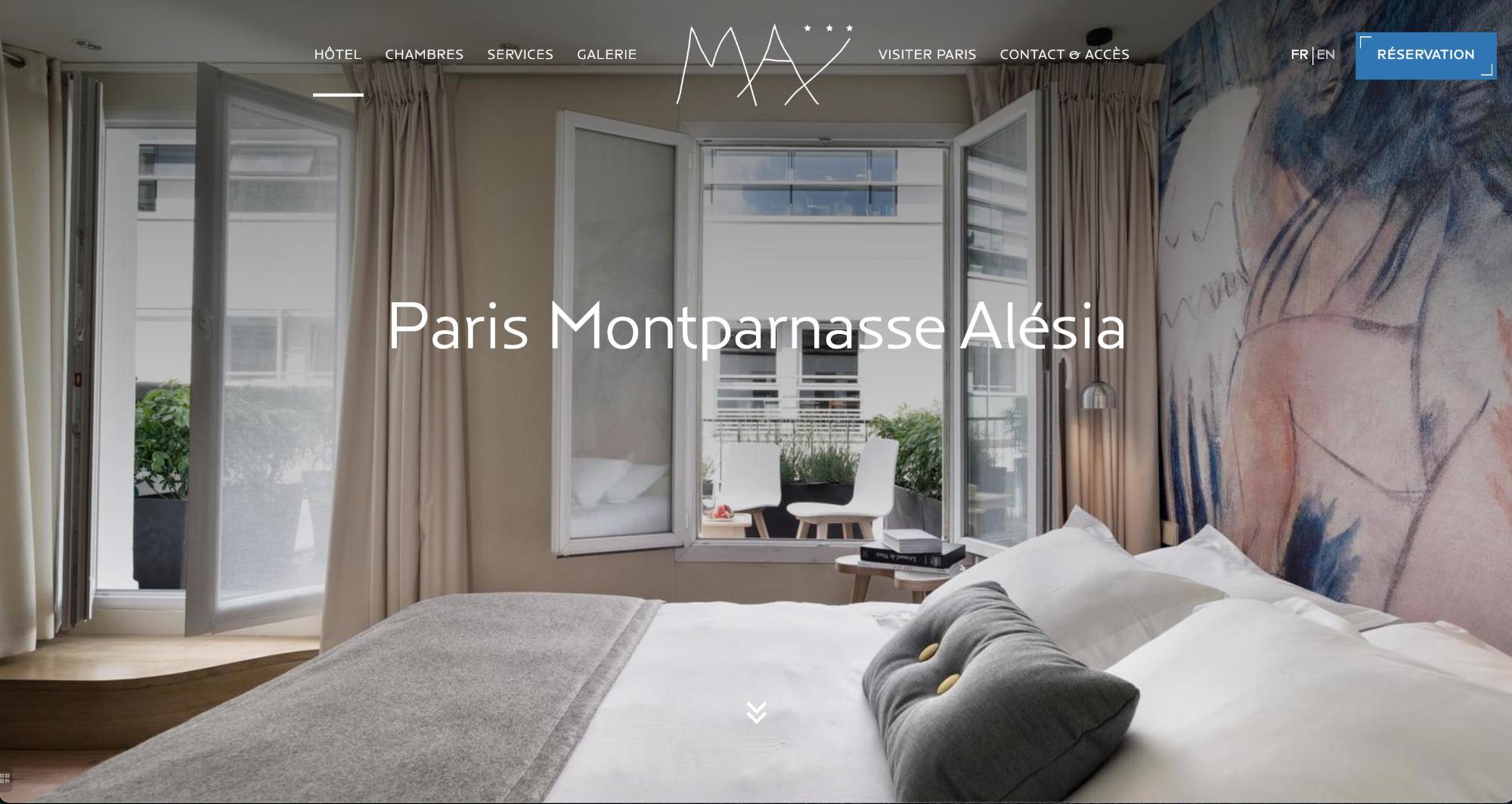 Agence MMCréation | Portfolio Hôtel Max