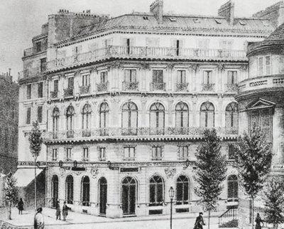 The "Maison dorée" and Tortoni elegant Building is now  BNP headquarter 