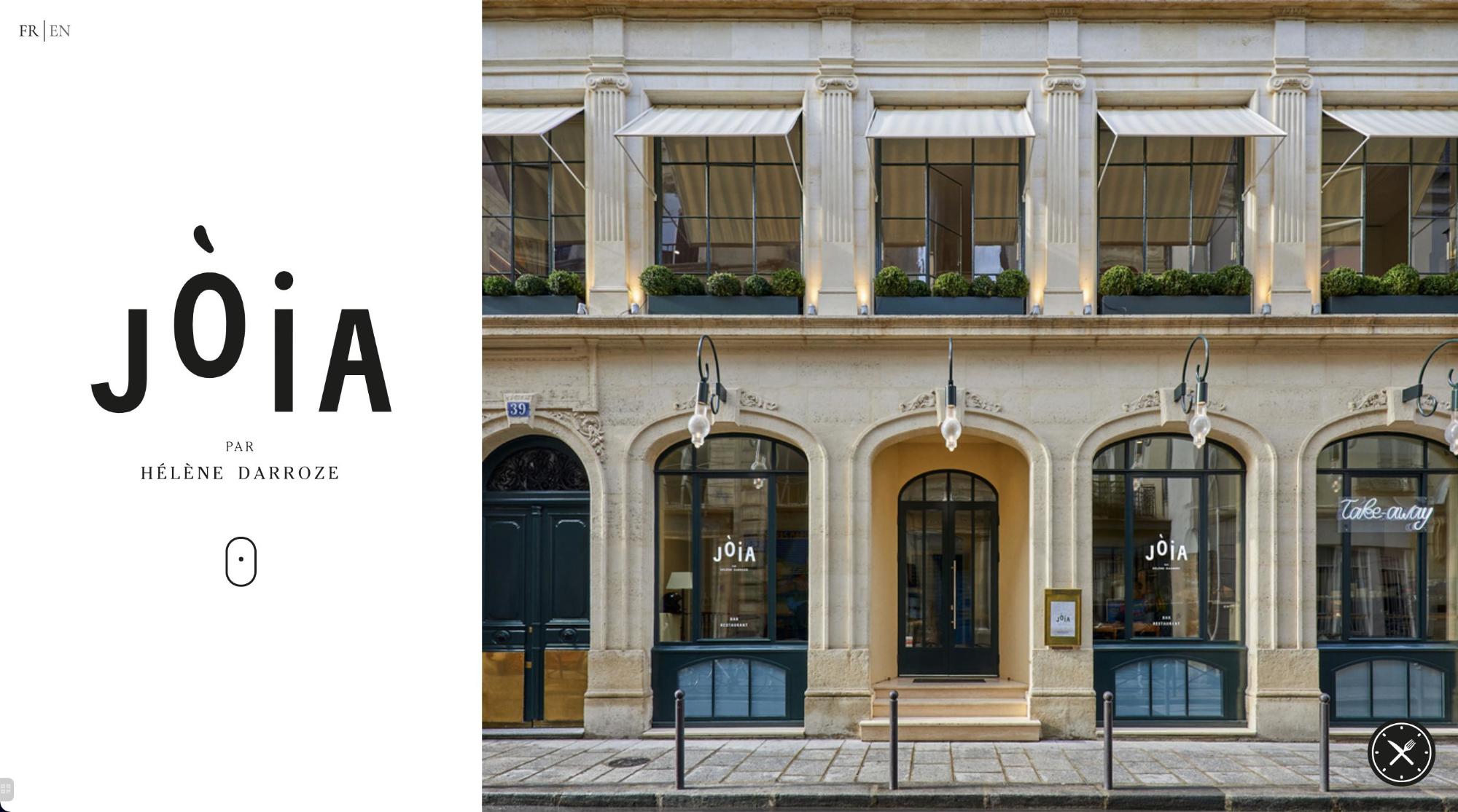 Agence MMCréation | Portfolio Restaurant Joia