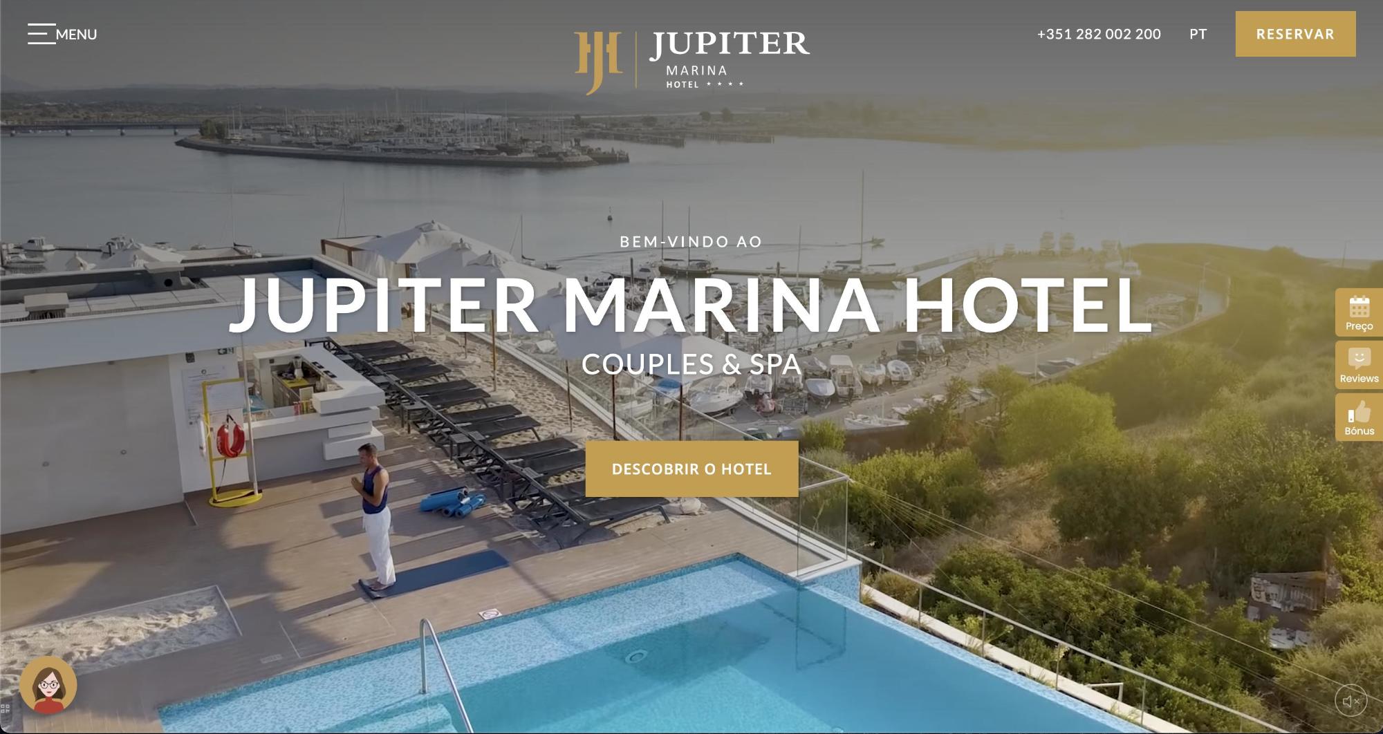 MMCréation Agency | Portfolio Jupiter Marina Hotel