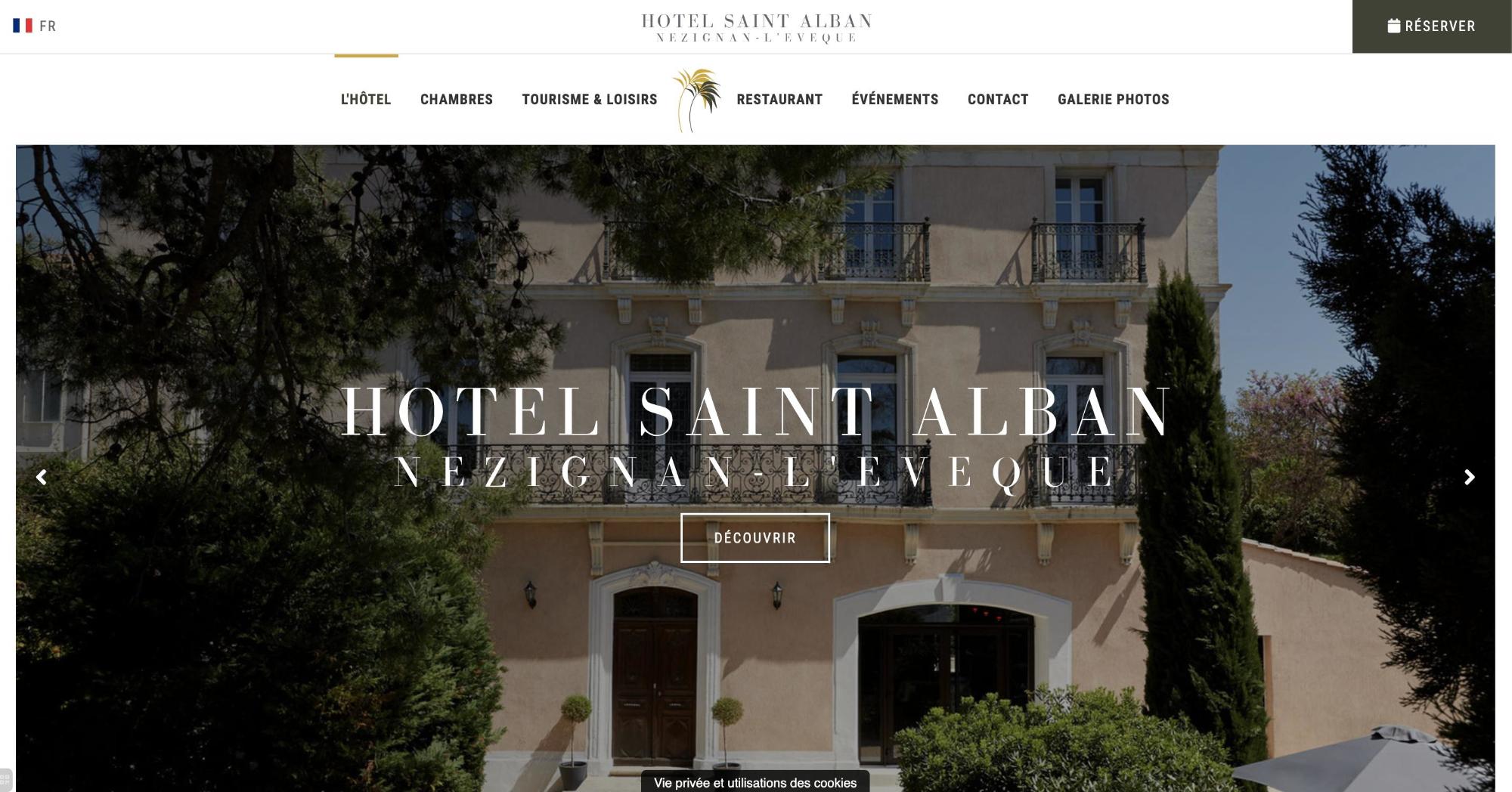 Agence MMCréation | Portfolio Hotel Saint Alban