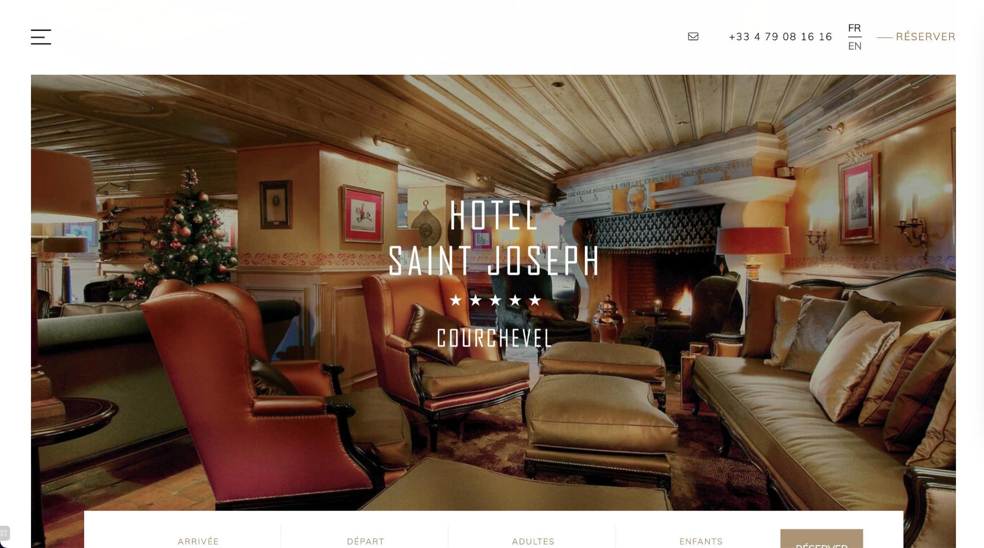 MMCréation Agency | Portfolio Hotel Saint Joseph